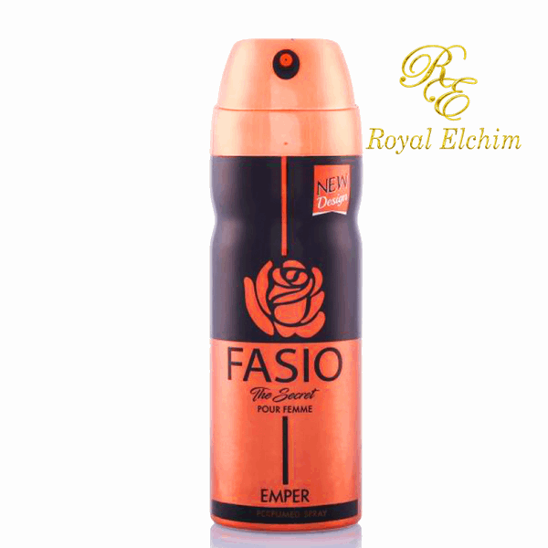 Deodorant &amp; Spray FASIO THE SECRET Pour Femme